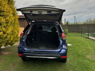 2018 Nissan Rogue II Рестайлинг, синий, 1860000 рублей, вид 4