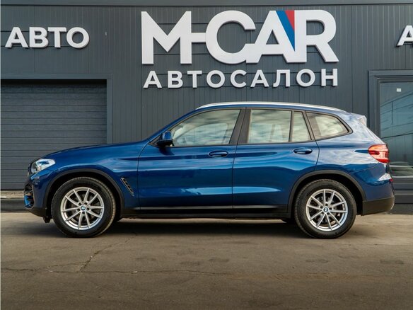 2018 BMW X3 20i xDrive III (G01), синий - вид 6