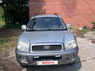 2002 Hyundai Santa Fe I, серый, 600000 рублей, вид 3