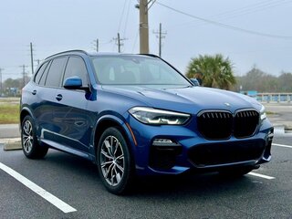 2020 BMW X5 40i IV (G05/G18), синий, 7750000 рублей, вид 2
