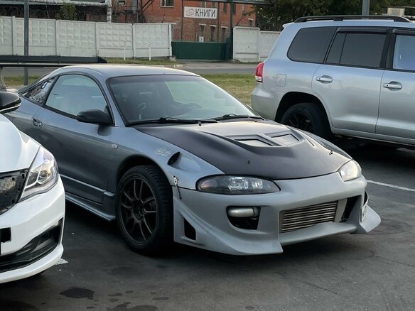 1998 Mitsubishi Eclipse II, серебристый, 666000 рублей - вид 8