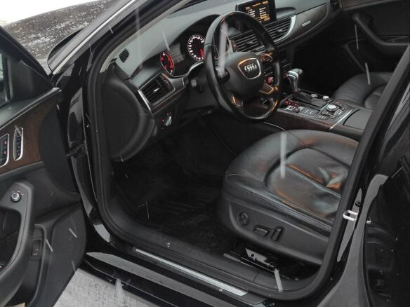 2014 Audi A6 IV (C7), чёрный, 1650000 рублей - вид 3