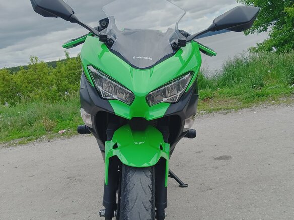2018 Kawasaki Ninja 400, зелёный, 480000 рублей - вид 6