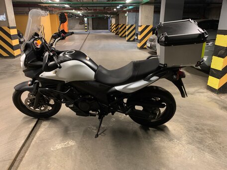 2014 Suzuki V-Strom DL 650, белый, 480000 рублей, вид 1