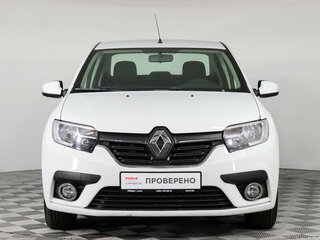 2019 Renault Logan II Рестайлинг, белый, 850000 рублей, вид 2