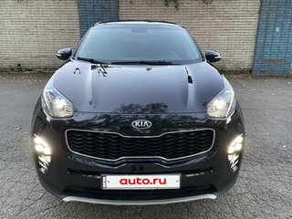 2018 Kia Sportage IV, чёрный, 1825000 рублей, вид 2