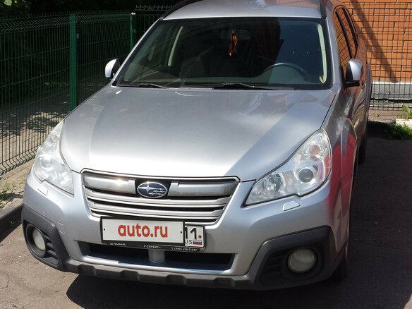 2012 Subaru Outback IV Рестайлинг, серебристый