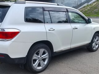 2012 Toyota Highlander II (XU40) Рестайлинг, белый, 1800000 рублей, вид 3
