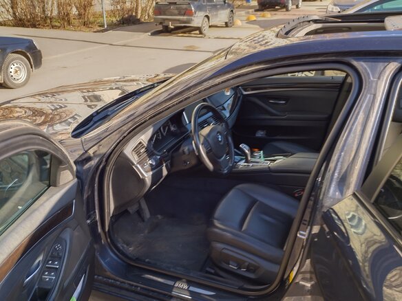 2015 BMW 5 серии 528i xDrive VI (F10/F11/F07) Рестайлинг, синий, 1900000 рублей - вид 15