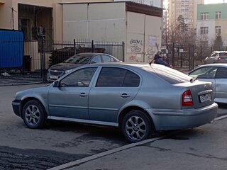 2001 Skoda Octavia I (A4) Рестайлинг, голубой, 350000 рублей, вид 5
