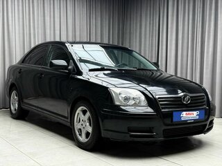 2005 Toyota Avensis II, чёрный, 599000 рублей, вид 3