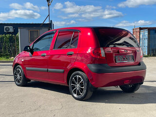 2008 Hyundai Getz I Рестайлинг, красный, 400000 рублей, вид 3