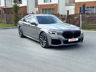 2021 BMW 7 серии 730d xDrive VI (G11/G12) Рестайлинг, серый, 8500000 рублей, вид 4