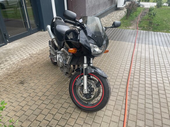 2001 Honda CB 600F Hornet, чёрный, 350000 рублей