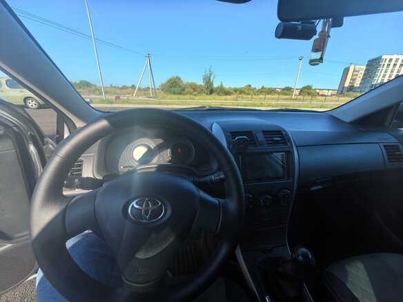2008 Toyota Corolla X (E140, E150), серебристый, 890000 рублей - вид 8
