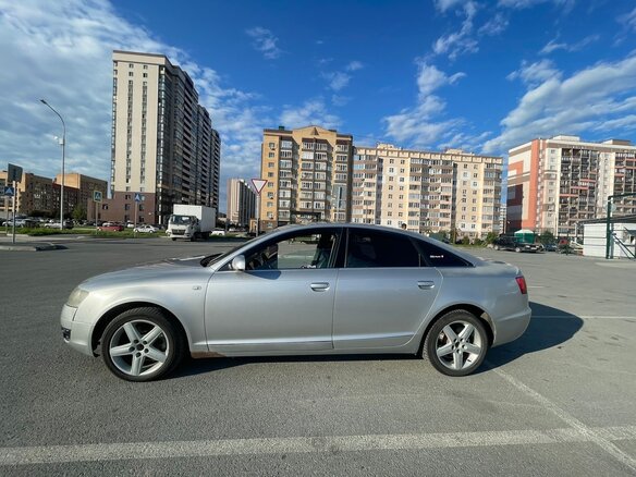 2004 Audi A6 III (C6), серебристый, 600000 рублей - вид 14
