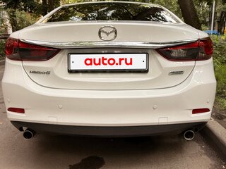 2017 Mazda 6 III (GJ) Рестайлинг, белый, 1450000 рублей, вид 2