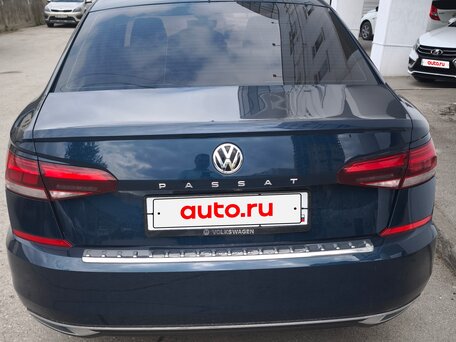 2021 Volkswagen Passat (North America and China) II (NA Market), синий, 2340000 рублей, вид 4
