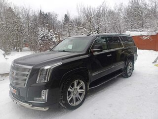 2018 Cadillac Escalade ESV IV, чёрный, 7500000 рублей, вид 2