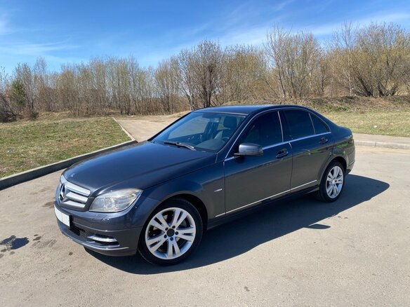 2010 Mercedes-Benz C-Класс 250 5G-TRONIC III (W204), серый, 1464000 рублей - вид 1