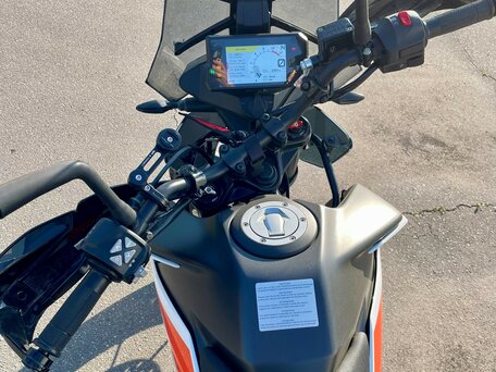 2021 KTM 390 Adventure, белый, 570000 рублей, вид 4