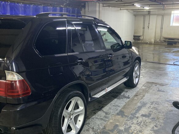 2003 BMW X5 4.6is I (E53), чёрный, 1750000 рублей - вид 5