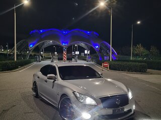 2012 Nissan Fuga II, серый, 1300000 рублей, вид 2