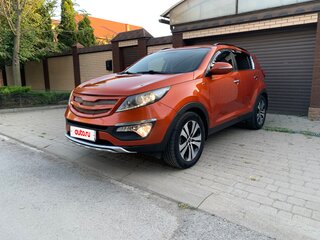 2013 Kia Sportage III, оранжевый, 1550000 рублей, вид 1
