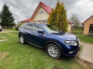 2018 Nissan Rogue II Рестайлинг, синий, 1860000 рублей, вид 2