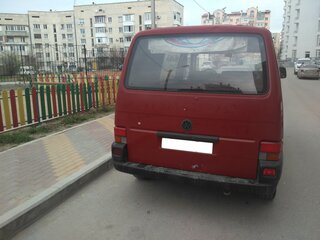 1996 Volkswagen Transporter T4, красный, 490000 рублей, вид 4