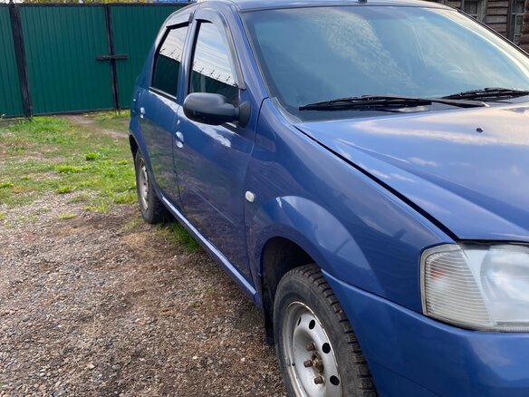 2006 Renault Logan I, синий, 290000 рублей - вид 3