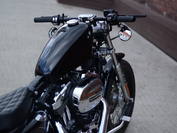 2003 Harley-Davidson Sportster 1200, чёрный - вид 7