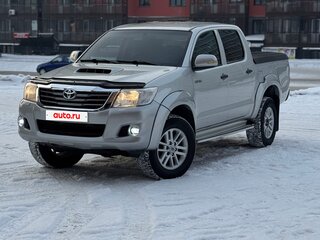 2013 Toyota Hilux VII Рестайлинг, серебристый, 2880000 рублей, вид 4