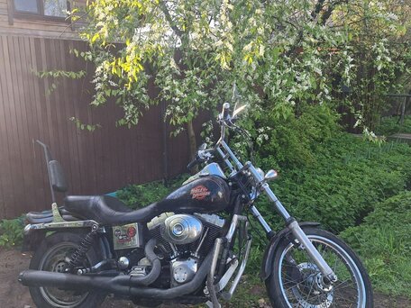 2000 Harley-Davidson Dyna Wide Glide, чёрный, 677777 рублей, вид 1