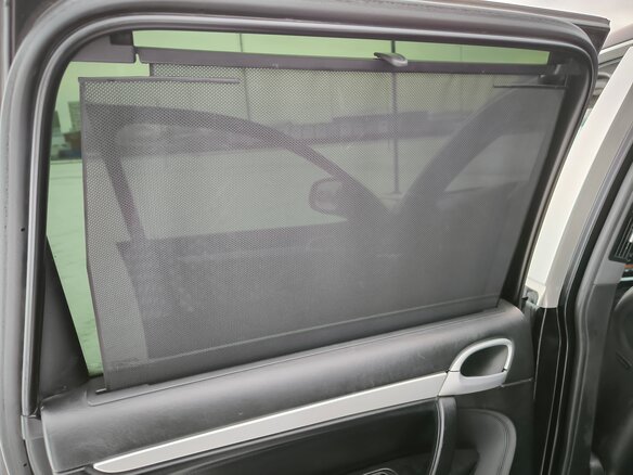2003 Porsche Cayenne Turbo I (955), чёрный, 1500000 рублей - вид 18