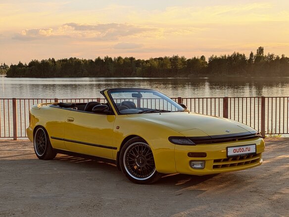 1993 Toyota Celica GT V (T180), жёлтый