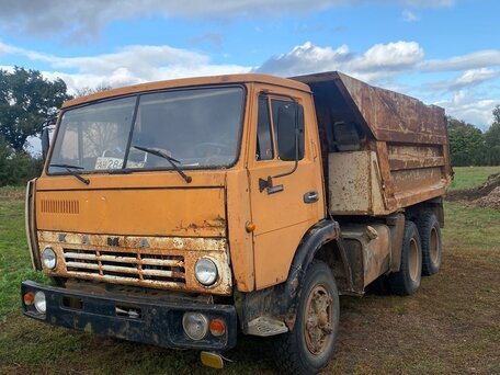 1988 КамАЗ 5511, жёлтый, 300000 рублей, вид 1