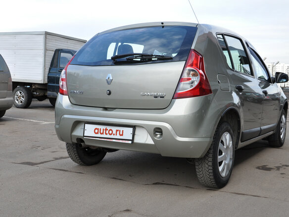 2012 Renault Sandero I, бежевый - вид 3