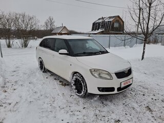 2009 Skoda Fabia II, белый, 468000 рублей, вид 4