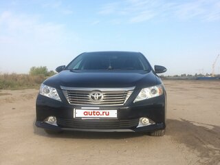 2013 Toyota Camry VII (XV50), чёрный, 1400000 рублей, вид 1