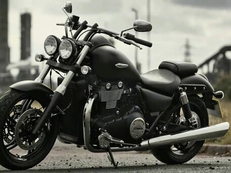 2015 Triumph Thunderbird Storm, чёрный, 1100000 рублей, вид 1
