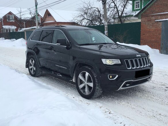 2013 Jeep Grand Cherokee IV (WK2) Рестайлинг, чёрный - вид 2