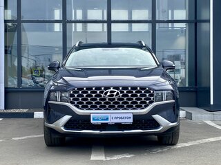2021 Hyundai Santa Fe IV Рестайлинг, синий, 3799000 рублей, вид 2