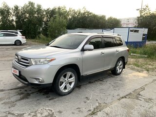 2012 Toyota Highlander II (XU40) Рестайлинг, серебристый, 2500000 рублей, вид 2
