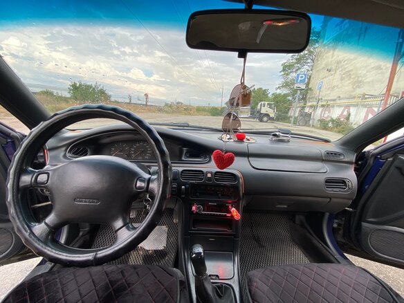 1995 Mazda 626 IV (GE), синий, 320000 рублей - вид 17