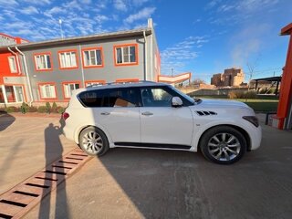 2014 Infiniti QX80 I, белый, 3000000 рублей, вид 4
