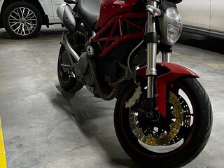 2013 Ducati Monster 696, красный, 530000 рублей, вид 3