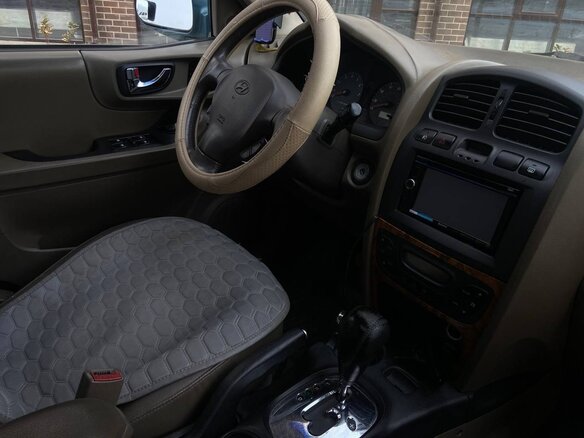 2003 Hyundai Santa Fe I, зелёный, 725000 рублей - вид 16
