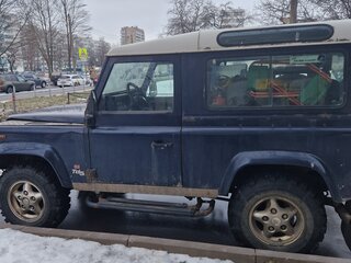 2000 Land Rover Defender 90 I, синий, 700000 рублей, вид 4