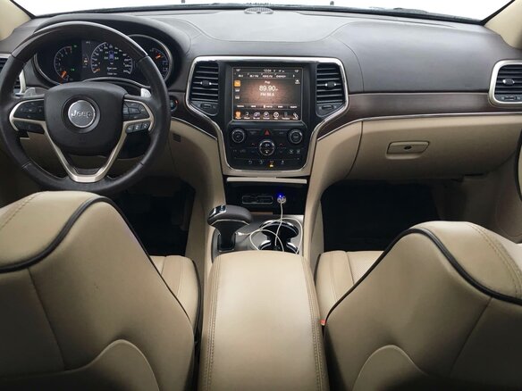 2013 Jeep Grand Cherokee IV (WK2) Рестайлинг, чёрный - вид 8